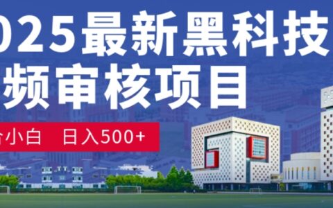 视频审核变现实战：新手高效订单增长策略，财富提升实测指南！