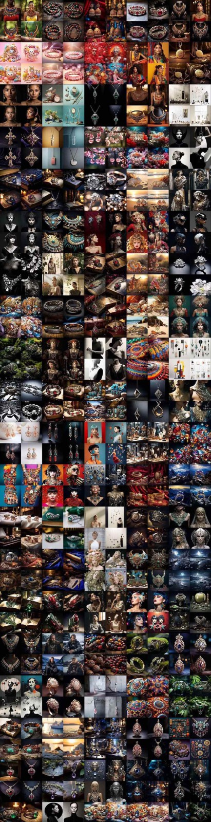 463个Midjourney珠宝摄影提示词：全品类珠宝变现实战指南