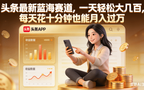 2025头条最新蓝海赛道变现指南：实测方法与思路分享