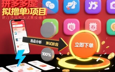 2025拼多多虚拟项目实操攻略：跳过选品直接变现方法
