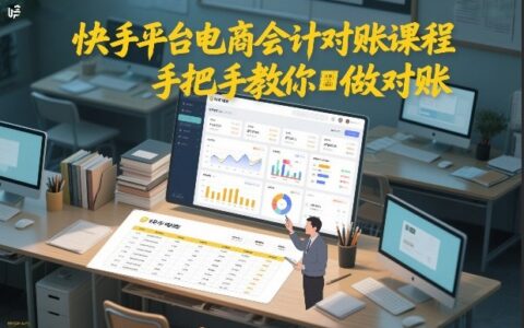 2025快手电商会计对账实操课程：高效对账变现指南