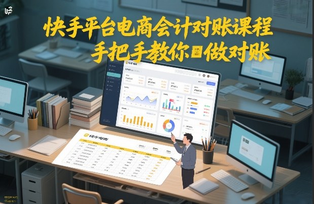 2025快手电商会计对账实操课程：高效对账变现指南