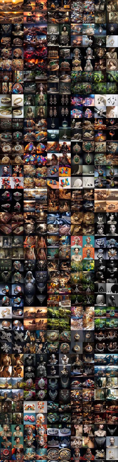 463个Midjourney珠宝摄影提示词：全品类珠宝变现实战指南