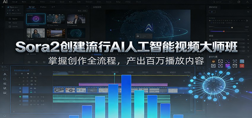 Sora2 AI视频创作实战教程：掌握全流程，提升播放量至百万级策略