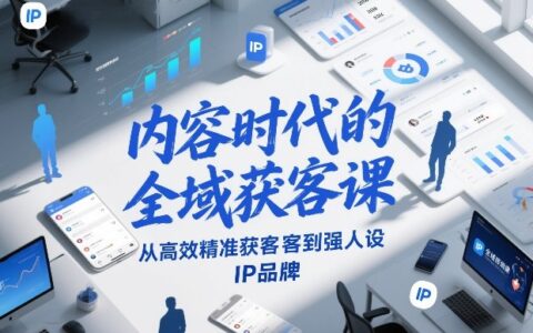 内容时代全域获客实战指南：从精准引流到IP品牌变现
