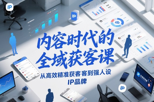 内容时代全域获客实战指南：从精准引流到IP品牌变现
