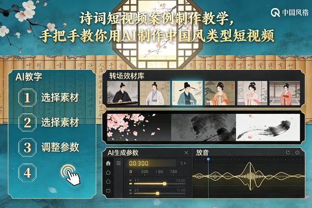 古诗词短视频案例变现教程：AI实战指南打造中国风内容