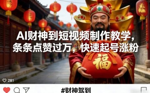 2025AI短视频制作实战教程：快速起号涨粉与变现攻略