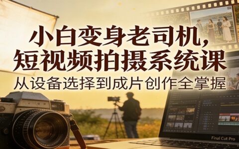 短视频变现全流程攻略：从设备选择到成片创作实战指南