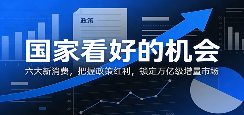 2025政策红利下的六大新消费：实战攻略掘金增量市场变现