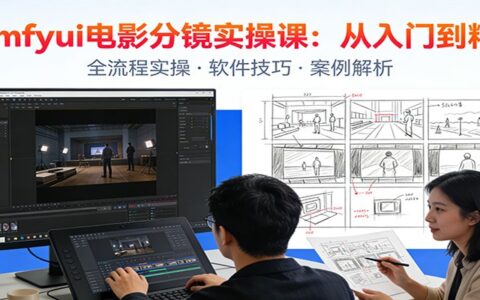 ComfyUI电影分镜实战教程：AI视频全流程制作与分镜一致性，新手入门变现指南
