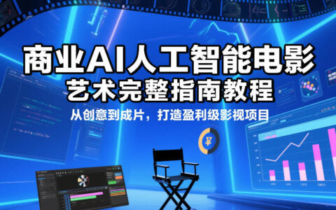 AI电影制作实战指南：从创意到成片，实现影视项目变现