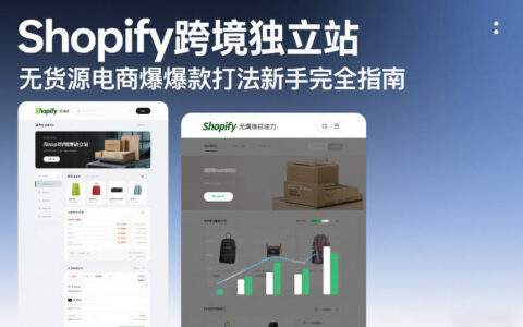Shopify跨境独立站无货源电商变现策略新手实操指南