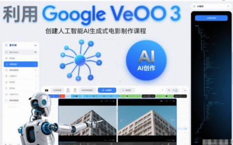Google Veo 3 AI电影制作课程实战指南：AI生成视频的被动收入策略