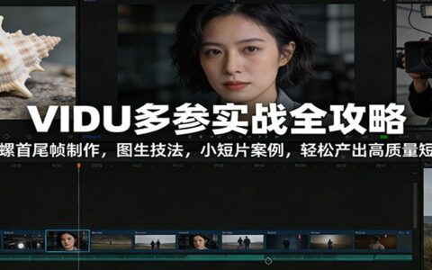 VIDU多参实战全攻略：海螺首尾帧制作，图生技法，小短片案例，高效产出高质量短片