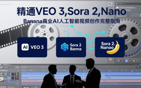 VEO 3、Sora 2、Nano Banana商业AI视频创作变现实战指南
