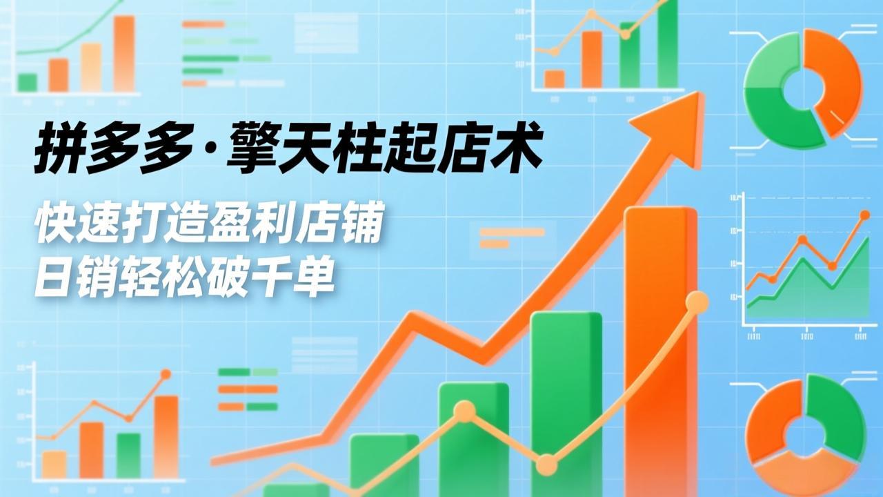 拼多多店铺盈利实战策略：流量布局与利润增长实测指南（更新）