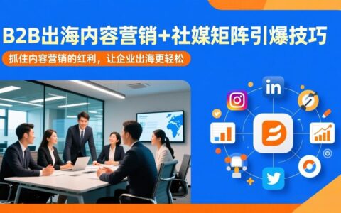 B2B出海内容营销与社媒矩阵实战指南：抓住内容营销机会，助力企业高效变现