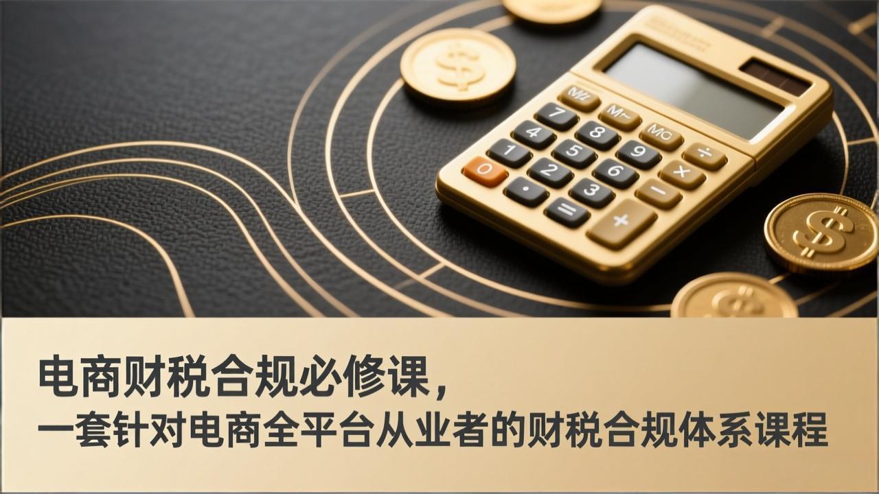 2025电商财税合规实战指南：从业者必备变现策略