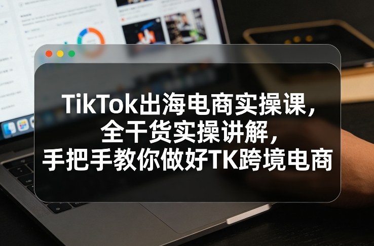 TikTok跨境电商实战指南：全干货实操策略与案例拆解