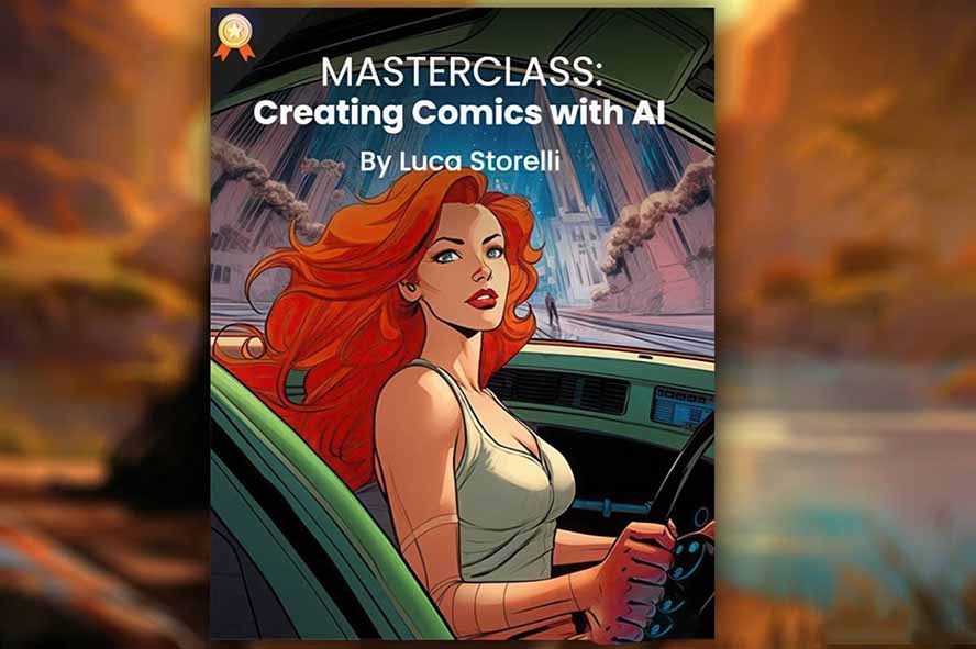 Midjourney AI漫画创作课：零基础变现实战指南