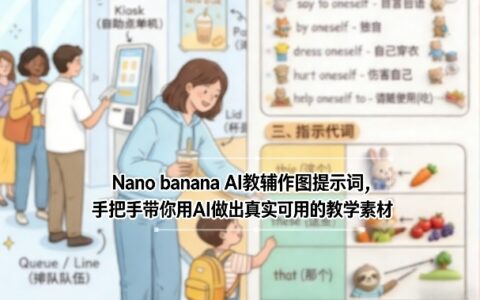 《Nano banana AI教辅作图变现指南：实测攻略打造真实教学素材》