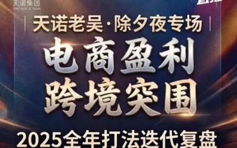 2026电商实战指南：全域流量变现与私域IP打造全赛道拆解