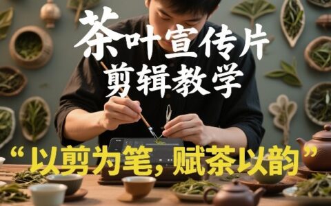 茶叶宣传片剪辑实战教程：新手也能拍出高级感，轻松变现指南