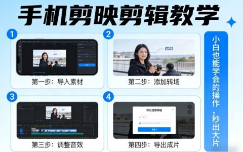2025手机剪映剪辑变现教程：新手也能快速上手的实操指南