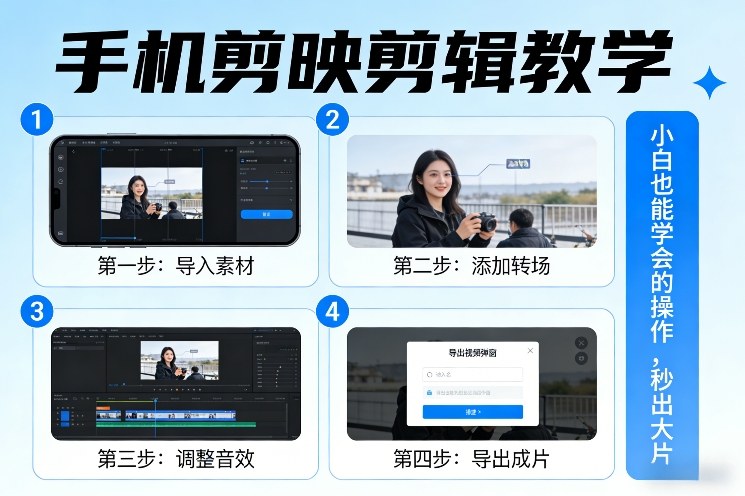 2025手机剪映剪辑变现教程：新手也能快速上手的实操指南