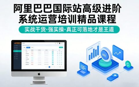 阿里巴巴国际站高级进阶运营实操指南：可落地策略与变现方法