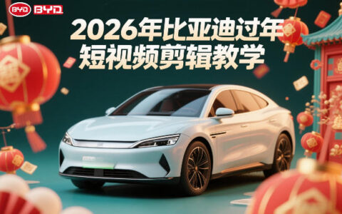 2025比亚迪车企过年短视频剪辑变现实操指南