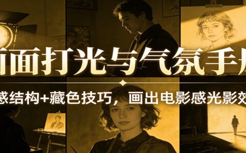 2025电影感光影变现指南：光感结构+藏色技巧实战手册