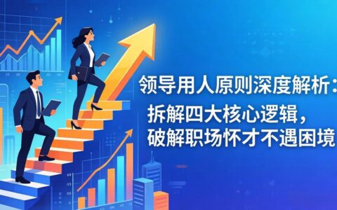 领导用人原则实战解析：拆解四大核心逻辑，职场变现指南