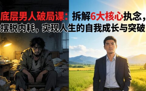 在线盈利实战指南：拆解6大核心思维障碍，摆脱内耗，实现自我成长与收入突破