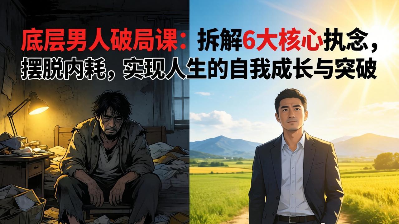 在线盈利实战指南：拆解6大核心思维障碍，摆脱内耗，实现自我成长与收入突破