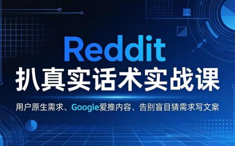 Reddit需求洞察实战指南：用真实用户话术打造Google高排名内容，告别文案猜测提升转化率