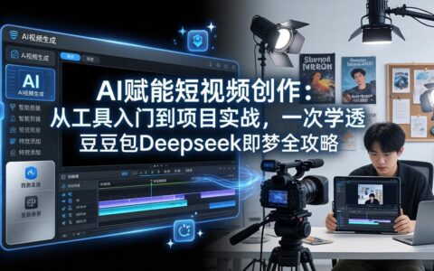 AI赋能短视频创作：从工具入门到项目实战，豆包Deepseek即梦实操指南
