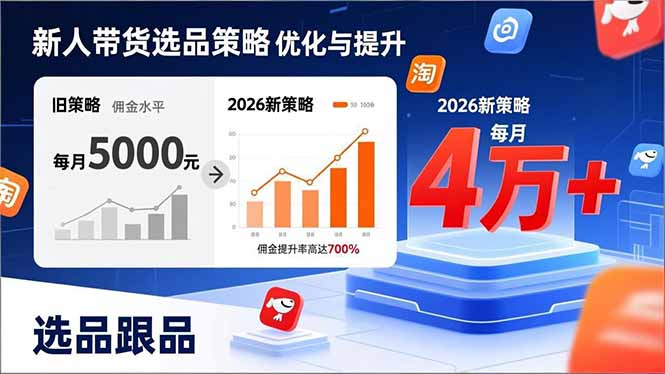 2026带货新人选品实战攻略：实测策略助你佣金从零稳步提升