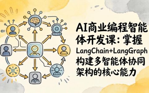 AI商业变现实战课：LangChain+LangGraph构建多智能体协同架构指南