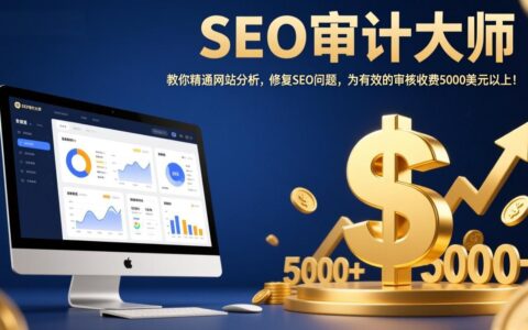 SEO审计大师：实战指南，精通网站分析与SEO修复，打造高价值审核变现策略！