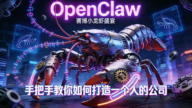 OpenClaw小龙虾项目实战拆解：单人电商变现路径与案例