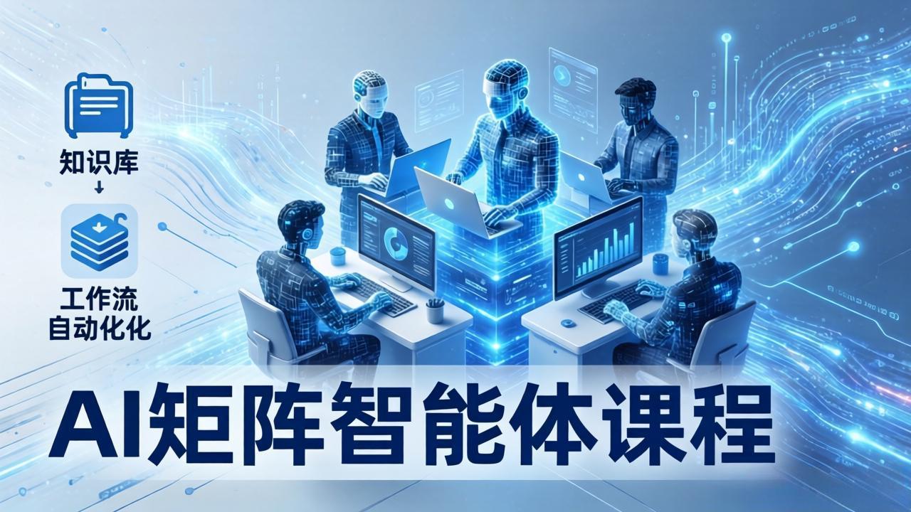 AI矩阵智能体实战：高效内容生产策略与工作流自动化变现指南