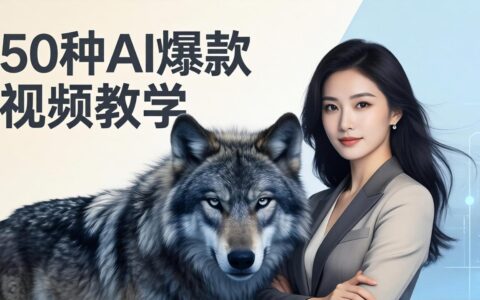 50种AI视频变现教程：影视级古诗词+治愈萌宠+山海经蛟龙实战指南