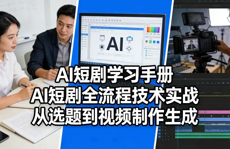 2025AI短剧变现实战：全流程从选题到视频制作指南