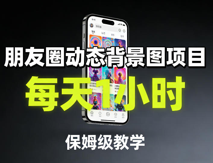 2025朋友圈动态背景图项目：每天1小时详细实操指南