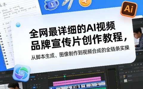 AI视频品牌宣传片创作全链条变现实操教程：从脚本生成到视频合成的详细指南