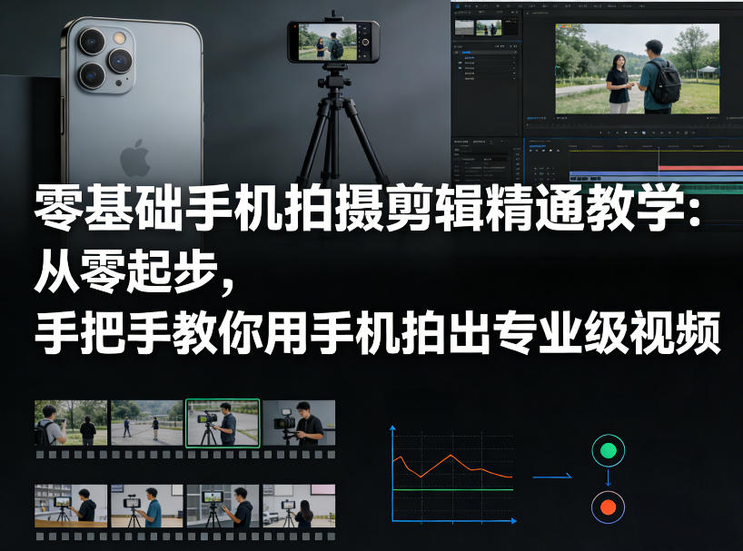 2025手机视频副业实战：零基础到专业剪辑的变现攻略