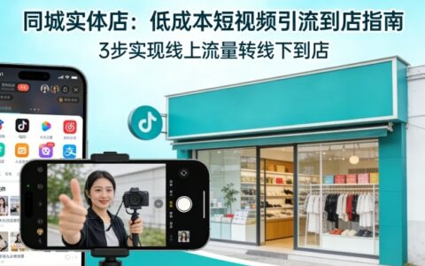 同城实体店短视频引流实操：低成本吸引客户到线下门店的策略