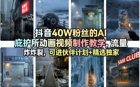 【实测40W粉丝的AI动画教程：高流量变现路径+官方计划指南】